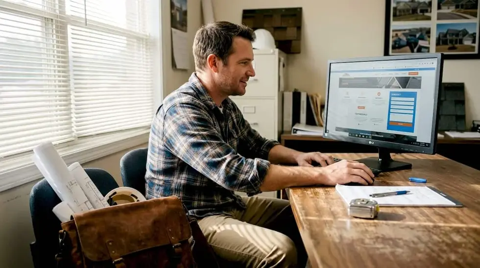 Why custom website design wins roofing lead growth