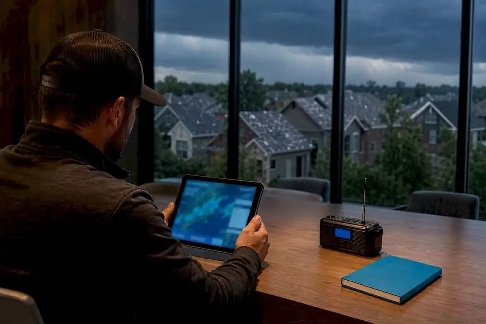 Build Paused Weather Based Ads for Roofers That Match Crew Capacity