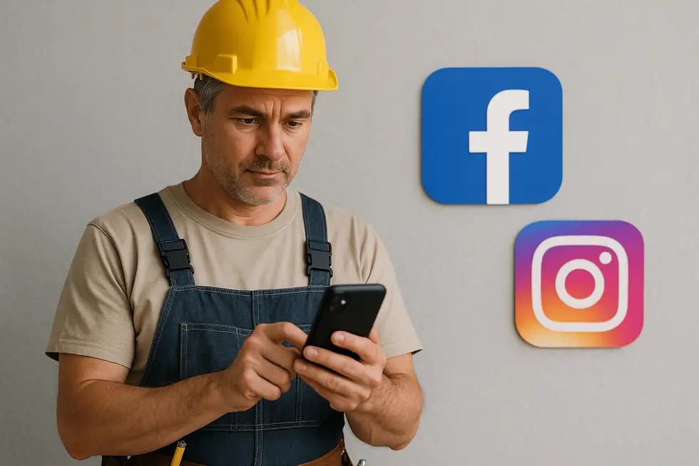 Facebook and Instagram Ads for Contractors: When They Work and When They Don’t
