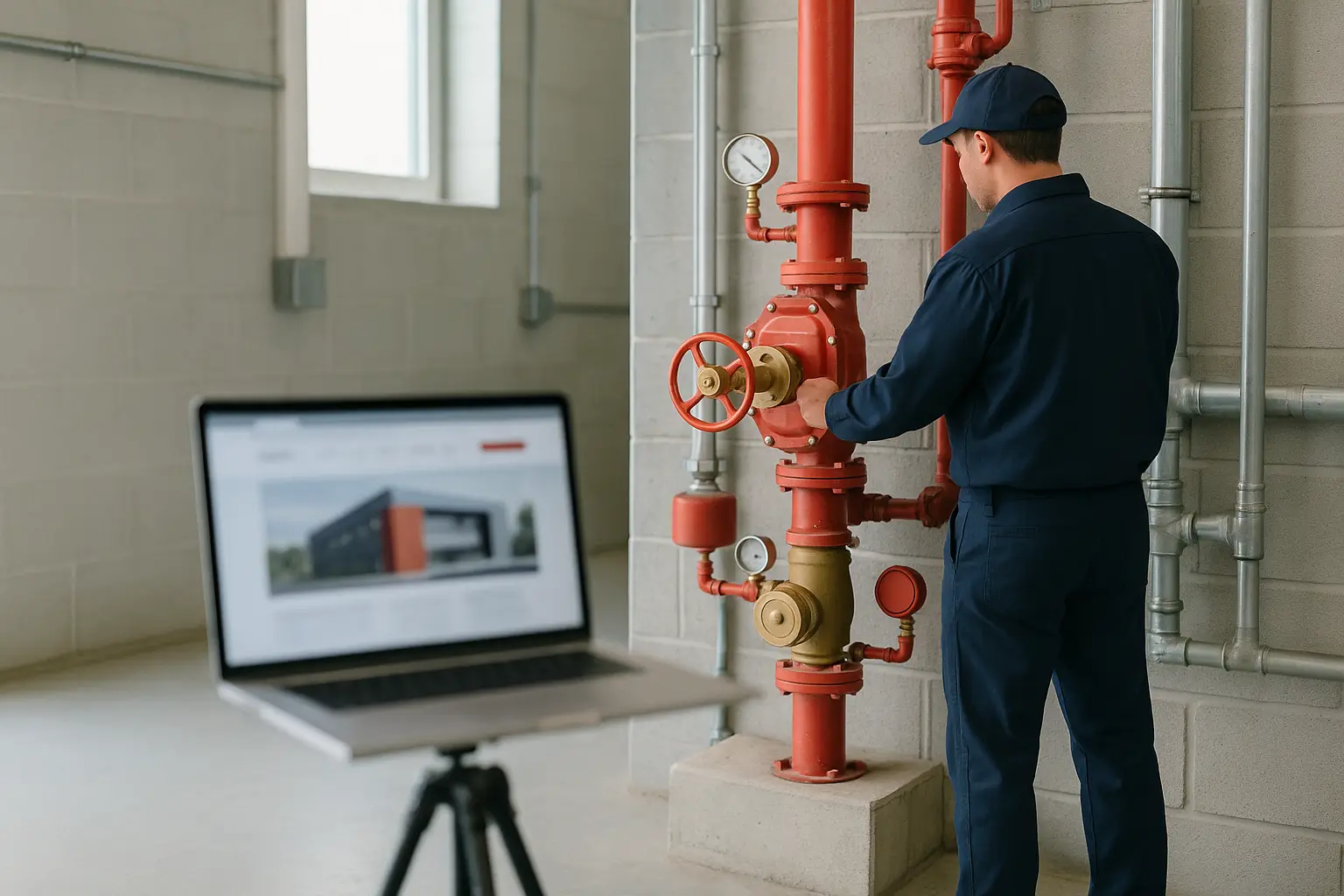 Website Design for Fire Protection Companies: What Wins Bids