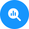 Google Ads Management for Roofers - Magnifying Glass Icon