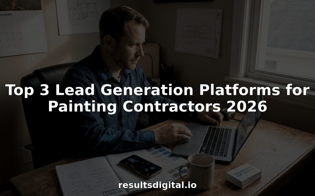 Top 3 Lead Generation Platforms for Painting Contractors 2026