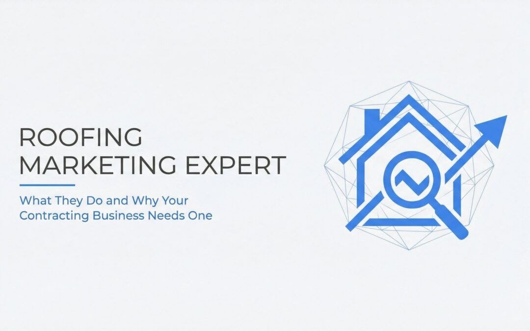 Roofing Marketing Expert: What They Do and Why Your Contracting Business Needs One
