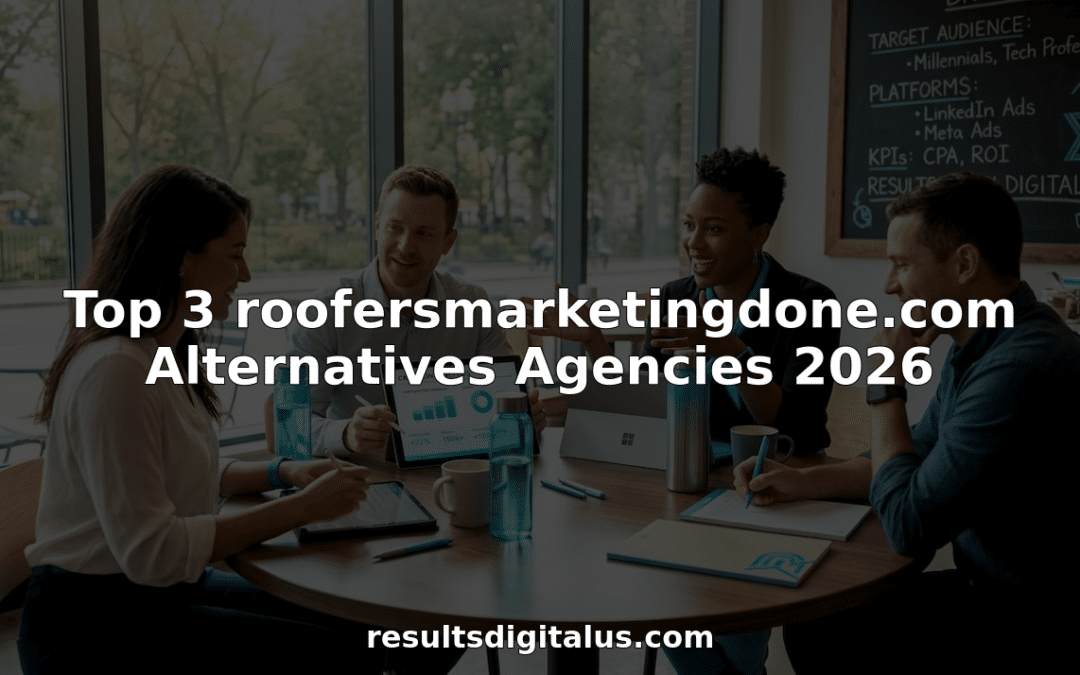Top 3 roofersmarketingdone.com Alternatives Agencies 2026