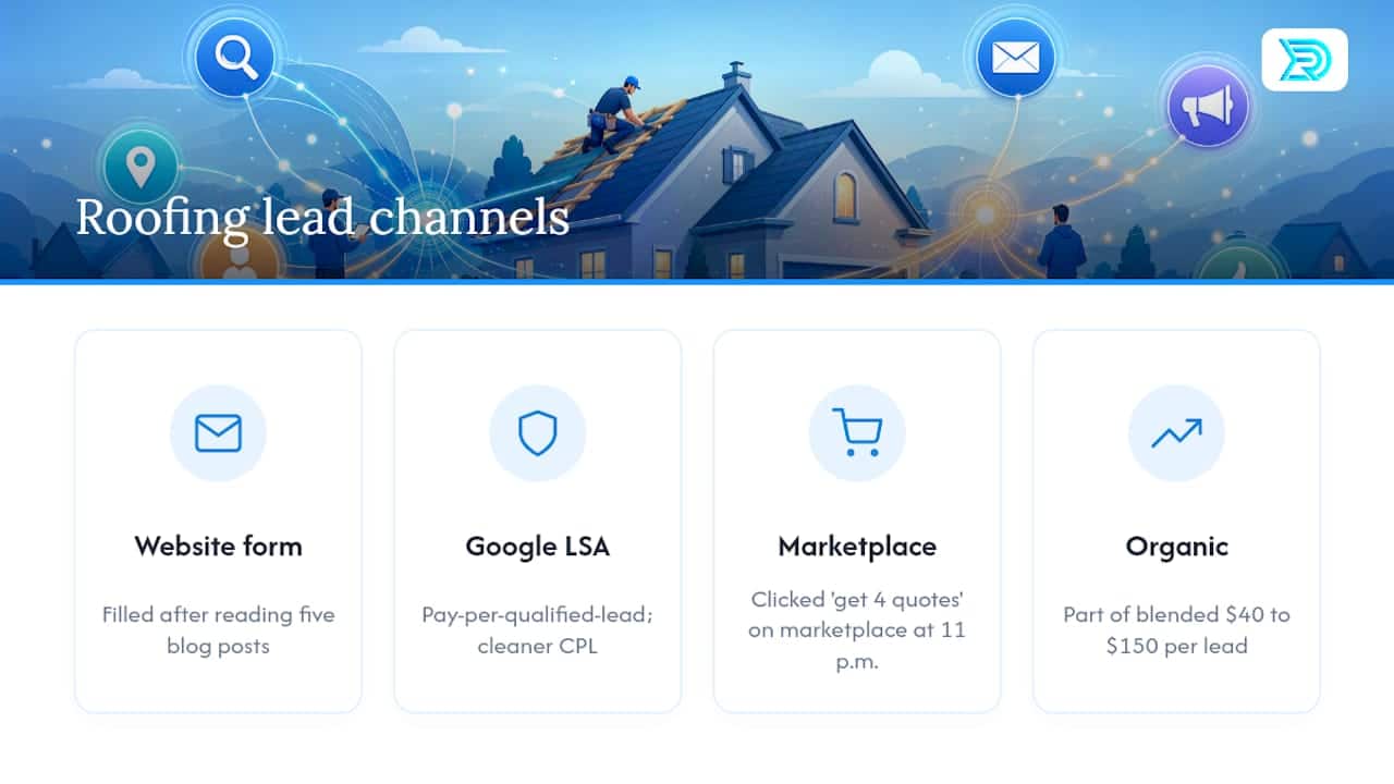 Comparison of roofing lead channels by key parameters