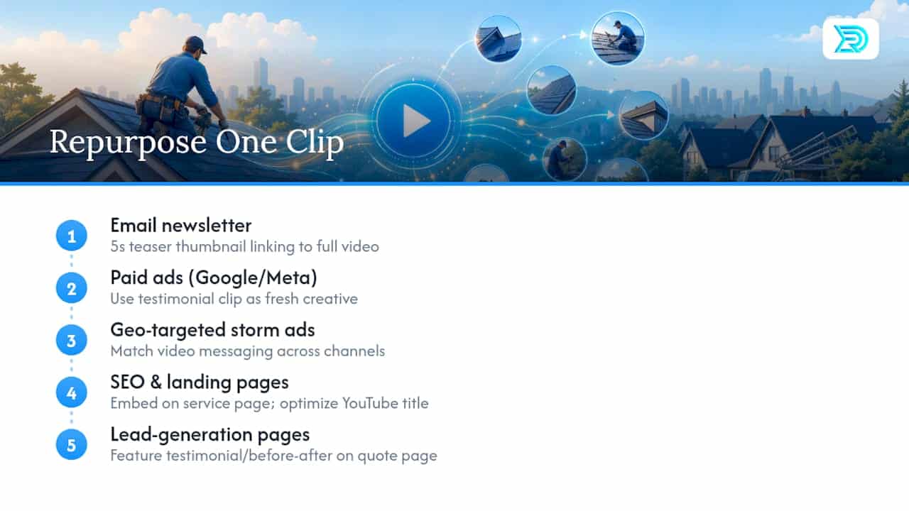 Making Video Work With Your Other Marketing — overview diagram