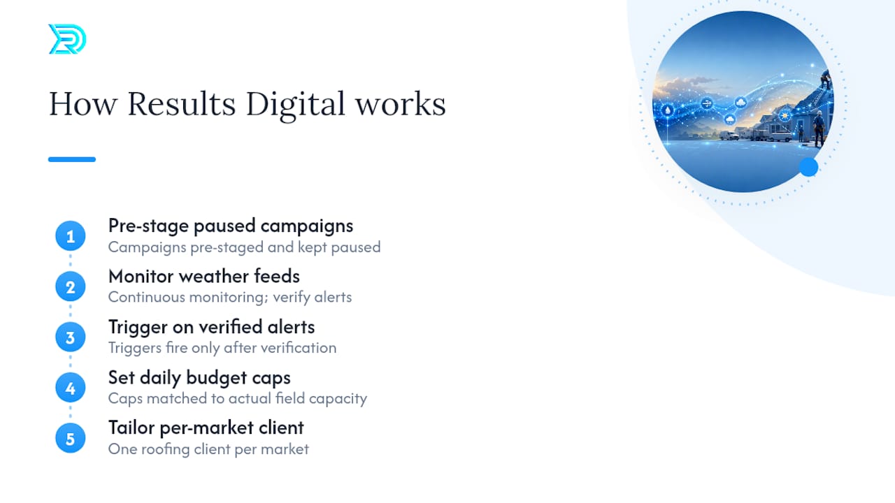 How Results Digital Approaches Weather-Triggered Campaigns โ overview diagram